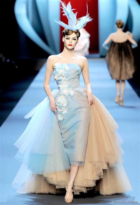 christian dior haute couture spring/summer 2011|christian dior partie fine dress.